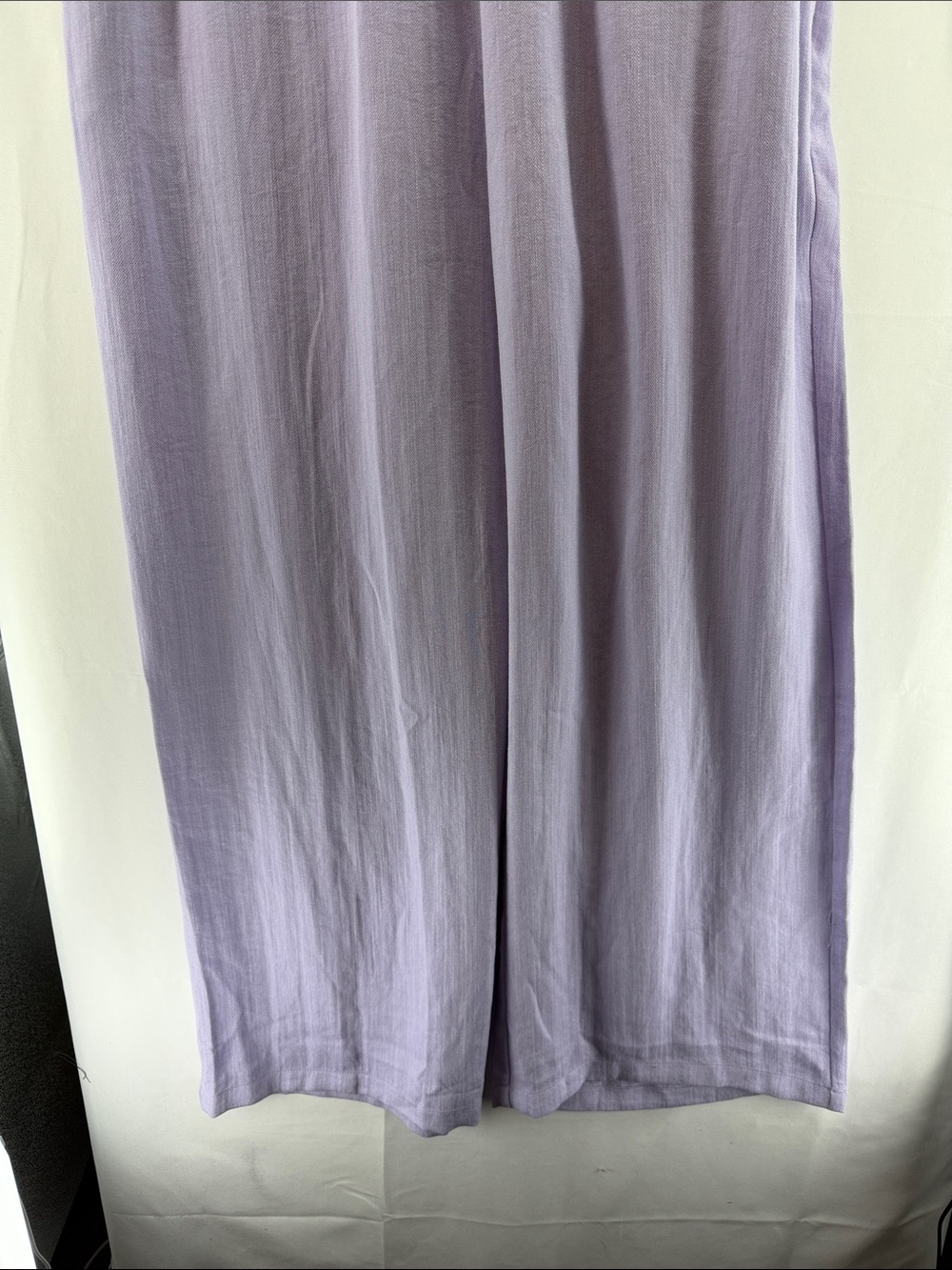 HALARA Lilac High Waisted Drawstring Pocket Wide Leg Linen-Feel Pants Size XL - Picture 5 of 12